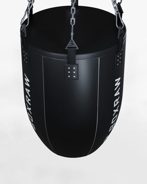 BOXRAW 3.7ft Fat Man Bag - Black/350lb