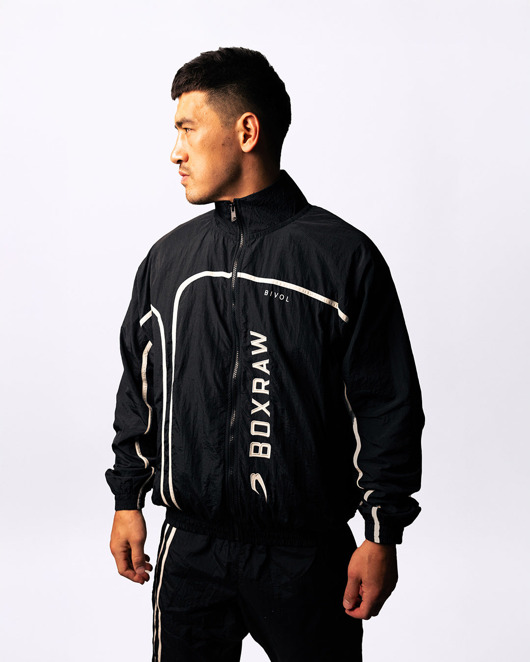 Official Bivol x BOXRAW Track Jacket Black BOXRAW