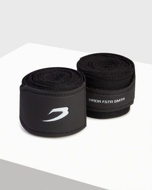 180" BOXRAW Hand Wraps - Black