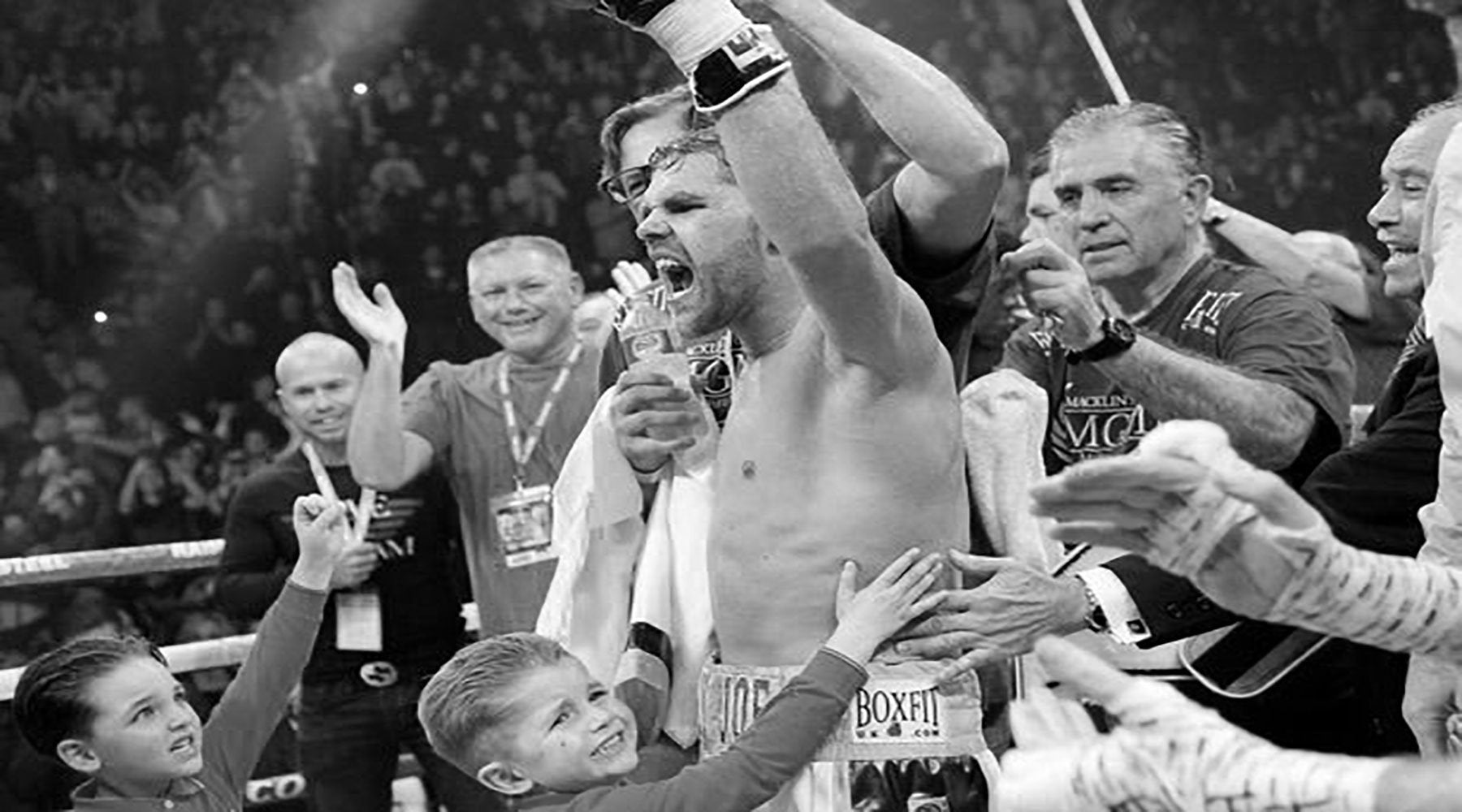 ALWAYS THE WINNER: BILLY JOE SAUNDERS