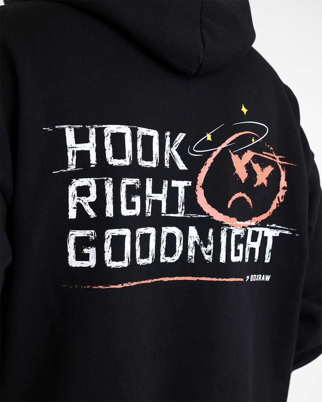 Hook Right Goodnight Oversized Hoodie - Black