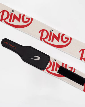 Ring x BOXRAW 180" Hand Wraps - Beige/Red