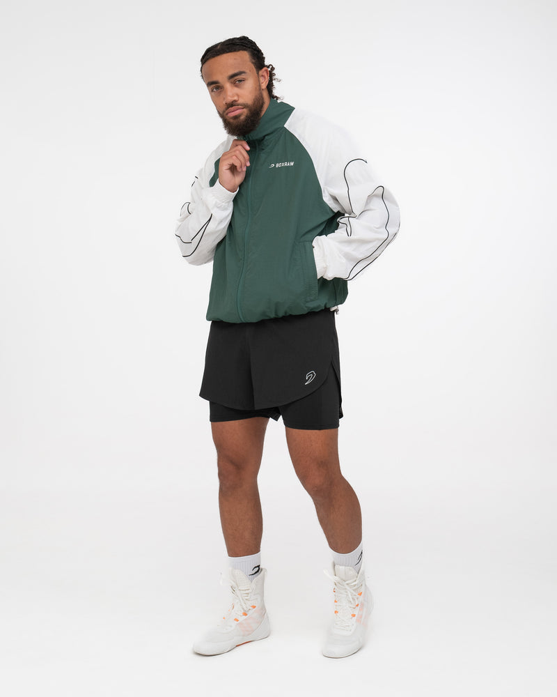 Tunero Track Jacket - Green/White