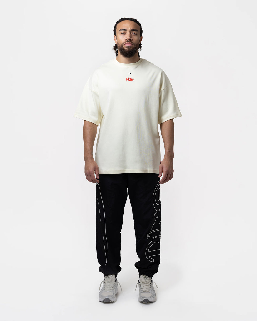Ring x BOXRAW Oversized T-Shirt - Beige
