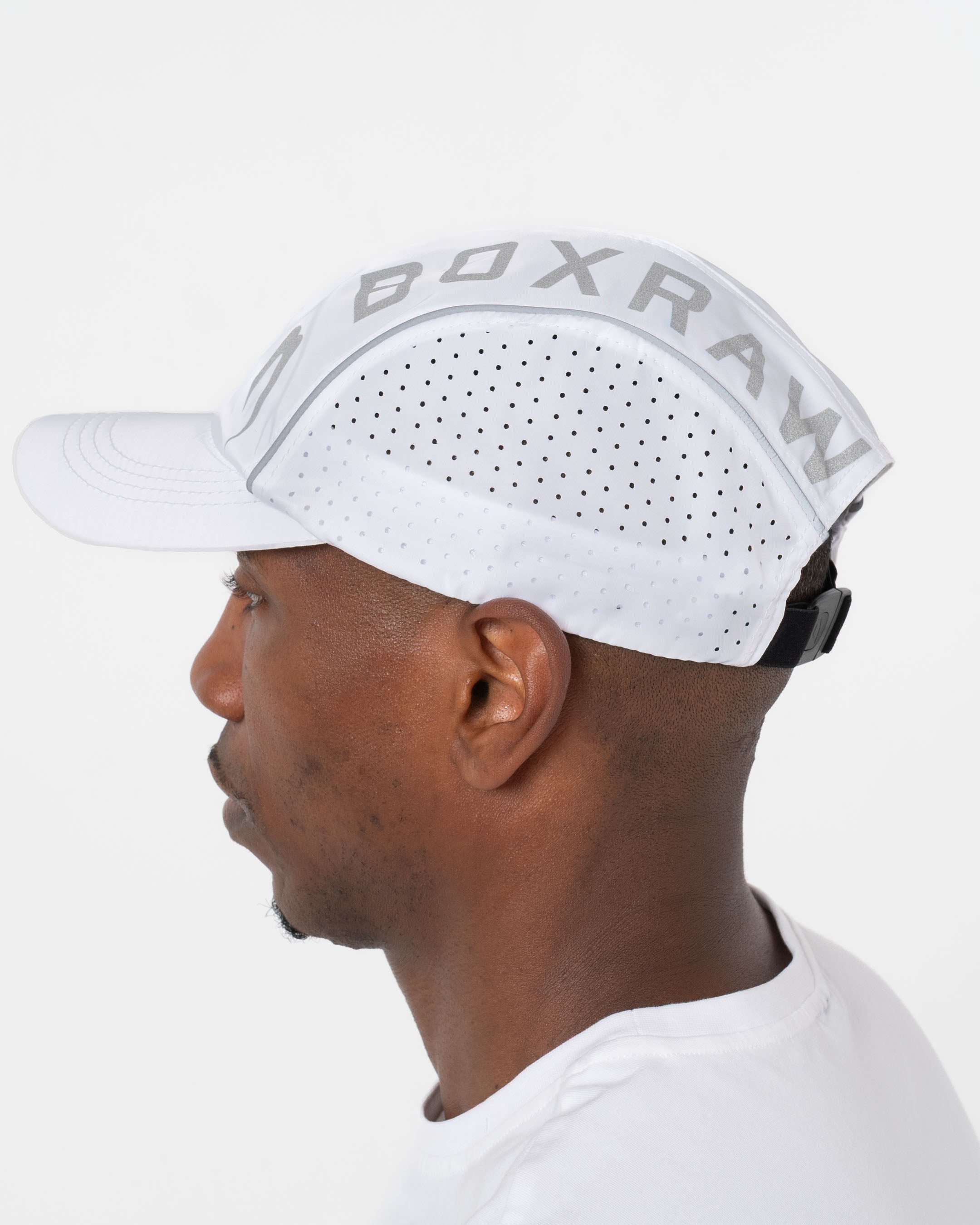 BOXRAW Running Cap - White