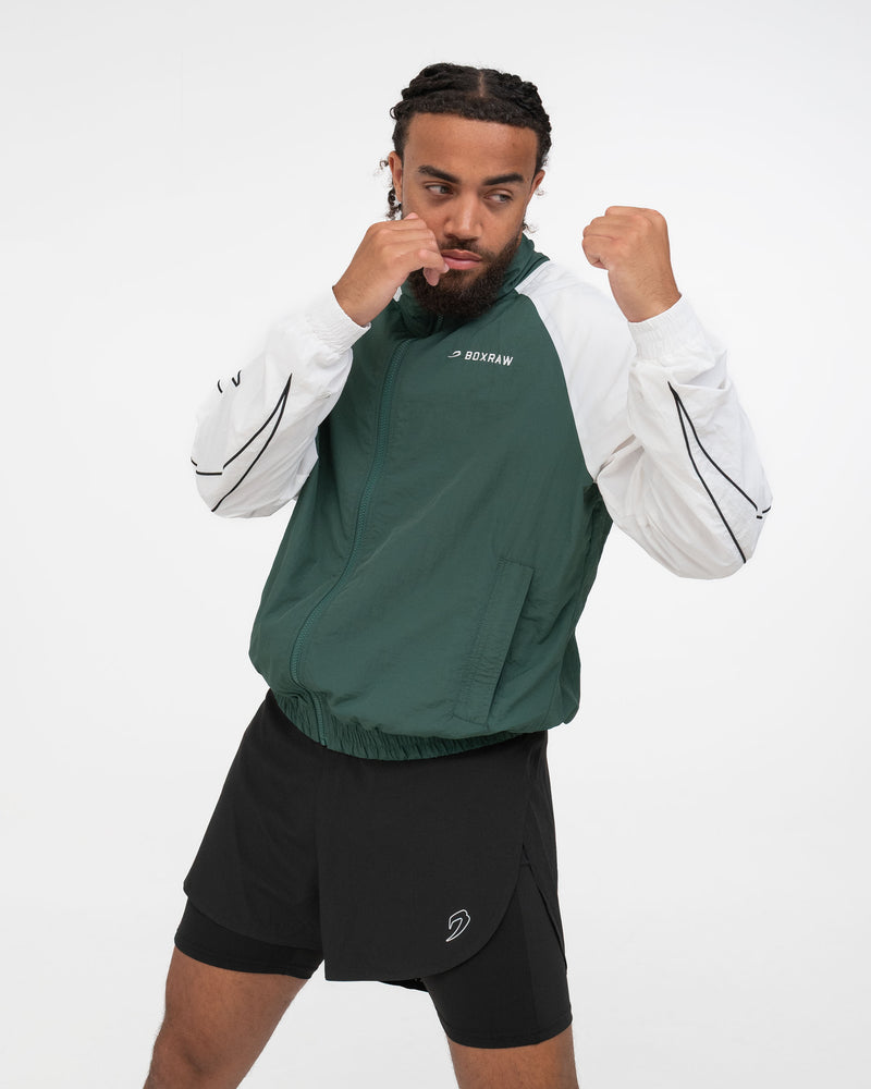 Tunero Track Jacket - Green/White