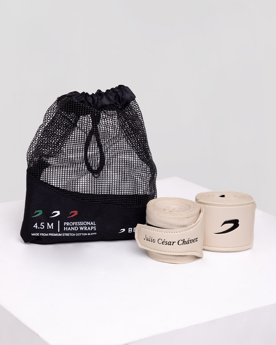 Chávez x BOXRAW 180" Hand Wraps - Beige