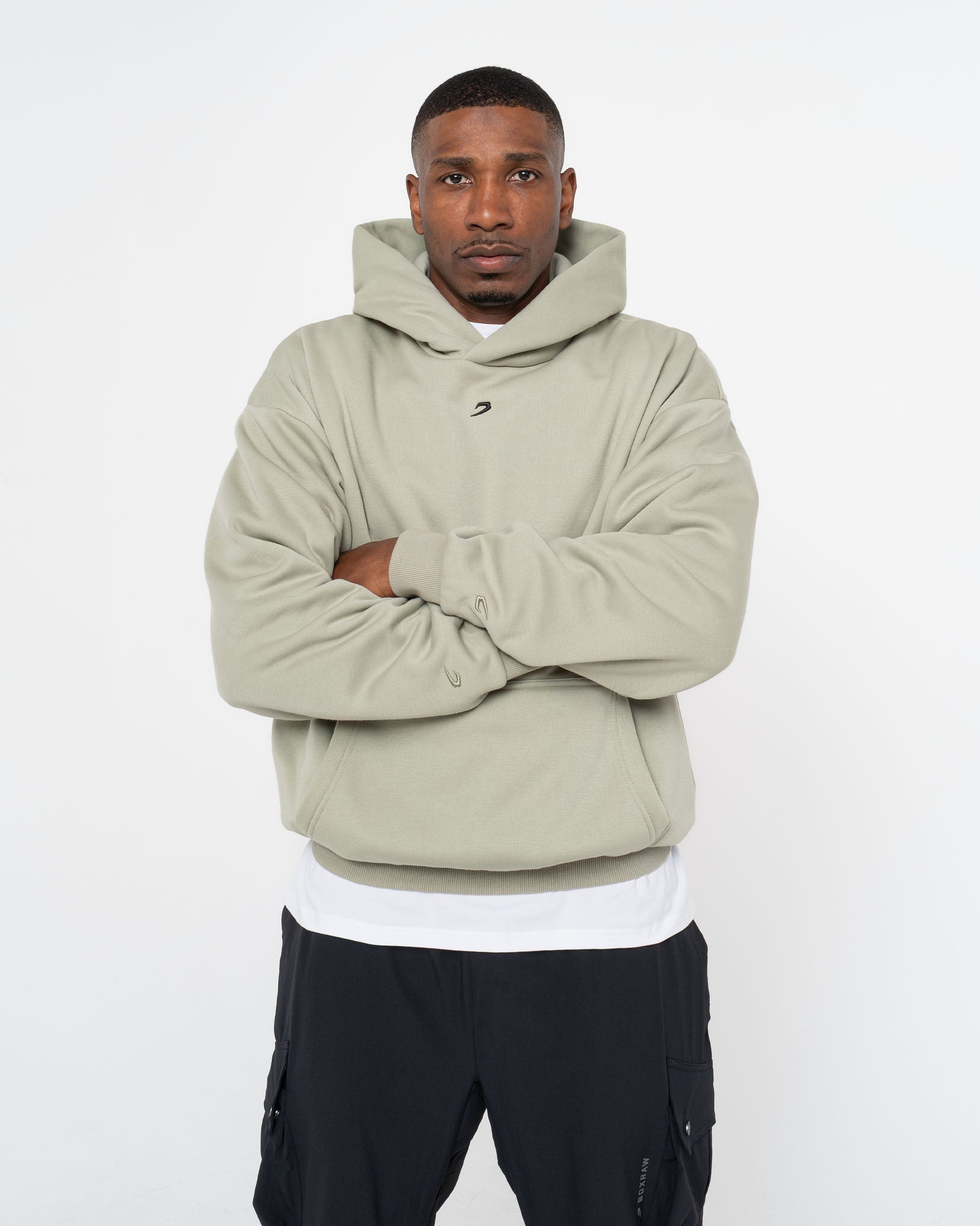 Strike Oversized Hoodie - Pistachio