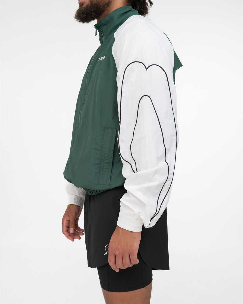 Tunero Track Jacket - Green/White