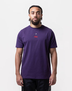 Ring x BOXRAW Larry Holmes T-Shirt - Royal Purple