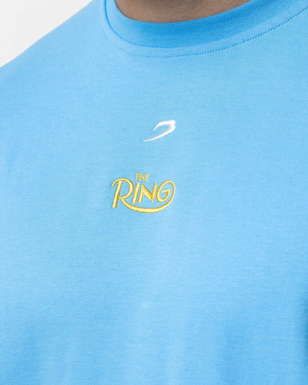 Ring x BOXRAW Roy Jones Jr Oversized T-Shirt - Sky Blue