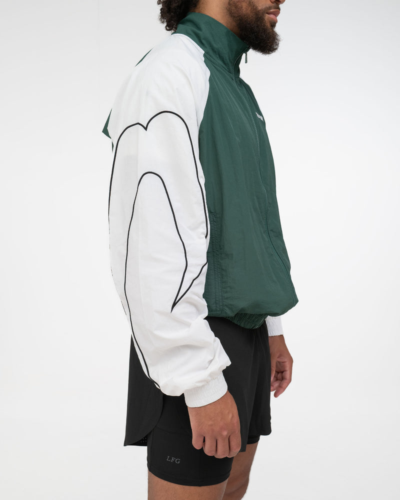 Tunero Track Jacket - Green/White