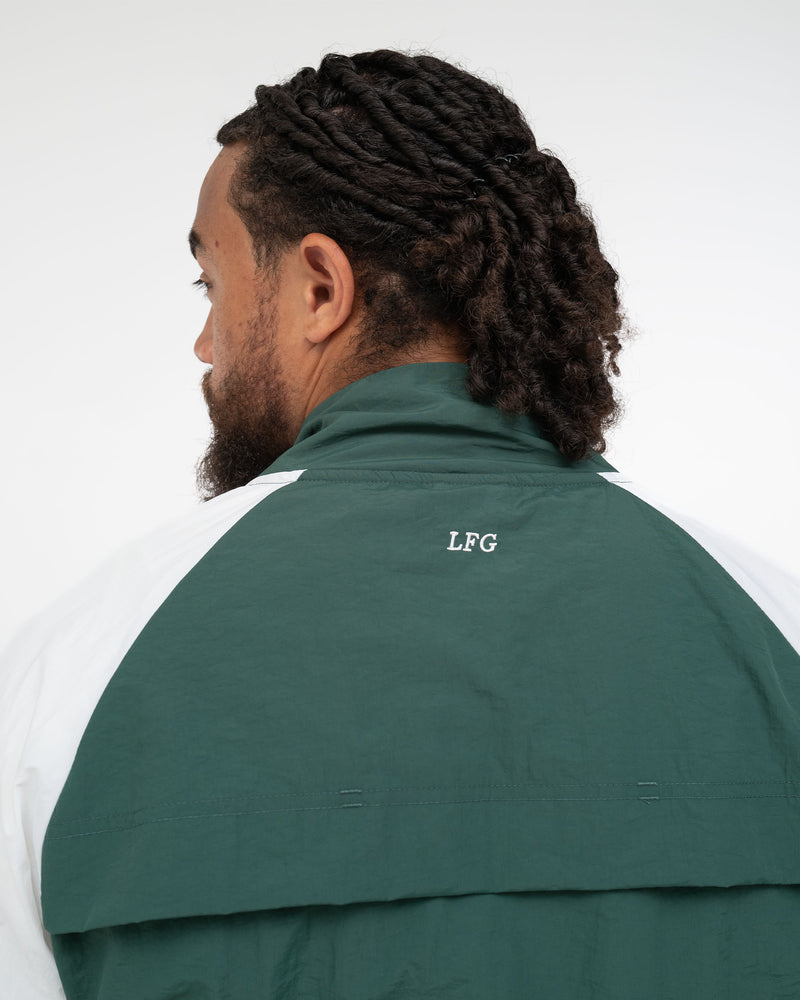 Tunero Track Jacket - Green/White