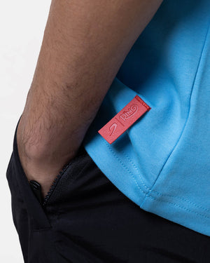 Ring x BOXRAW Roy Jones Jr Oversized T-Shirt - Sky Blue