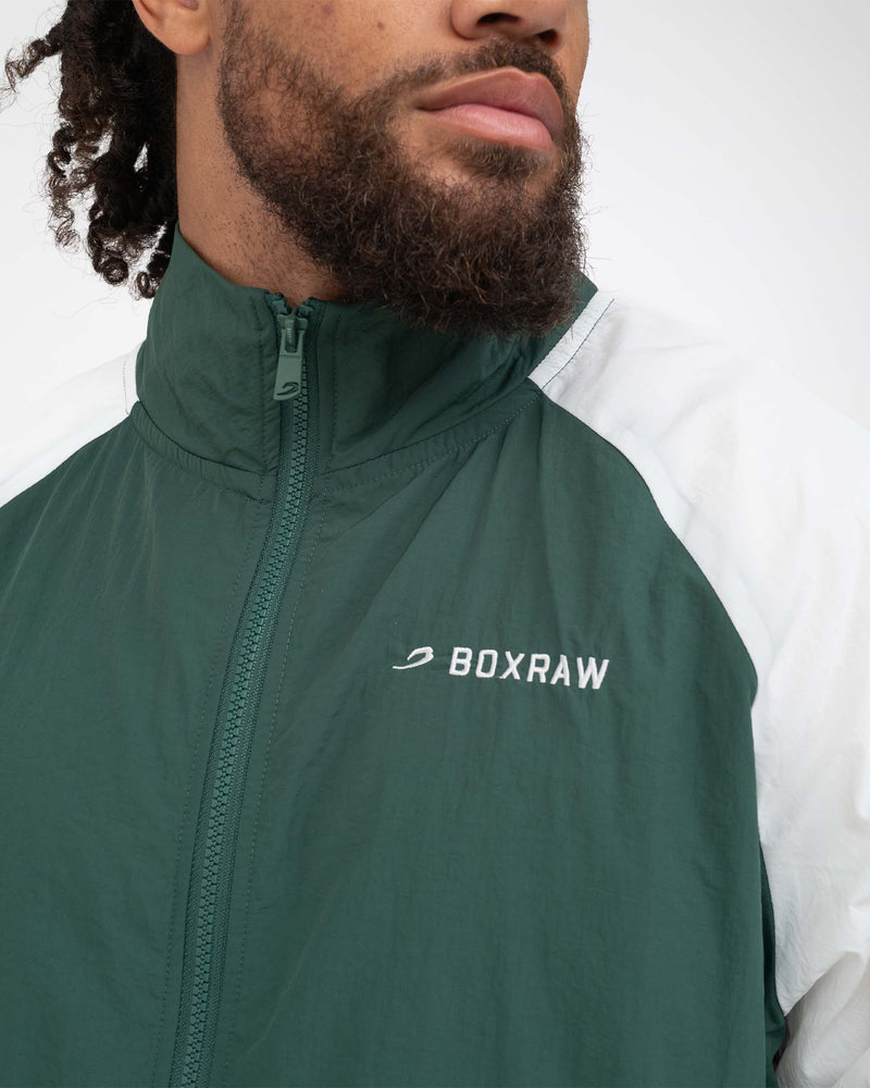 Tunero Track Jacket - Green/White