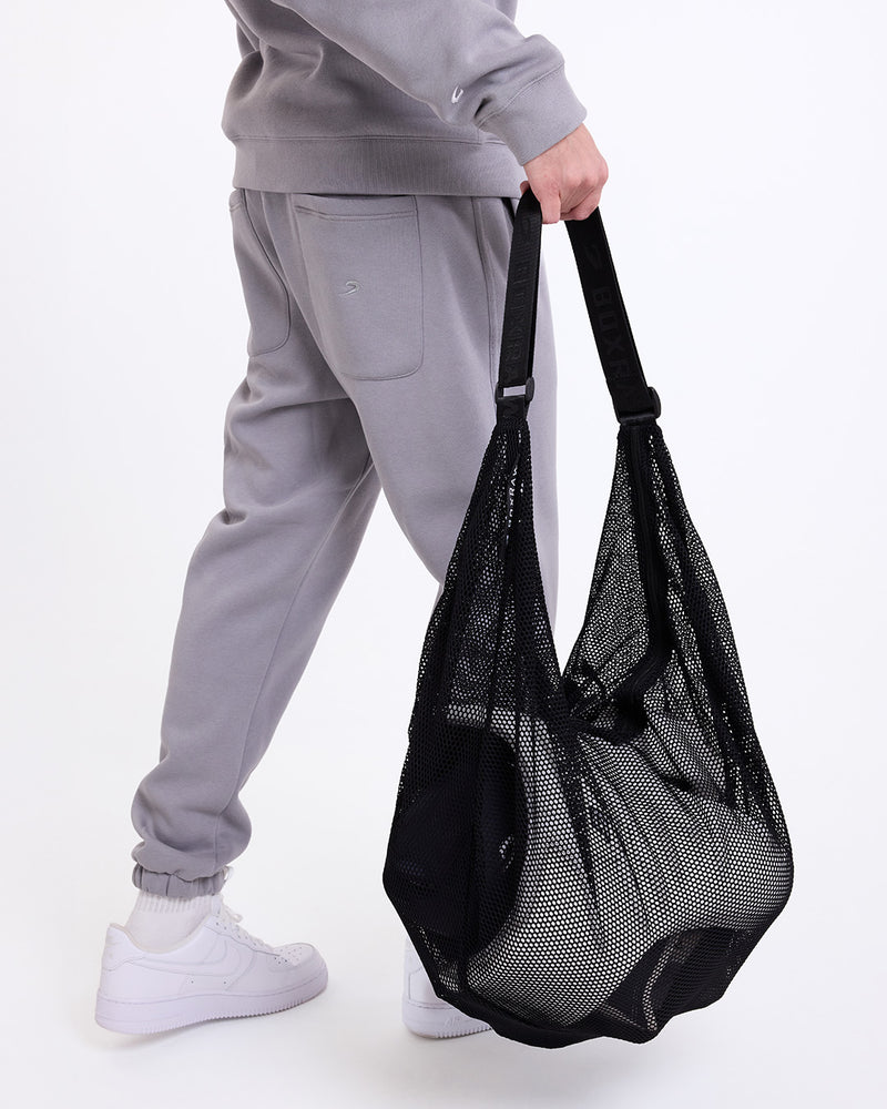 BOXRAW 35L Mesh Duffle Bag - Black