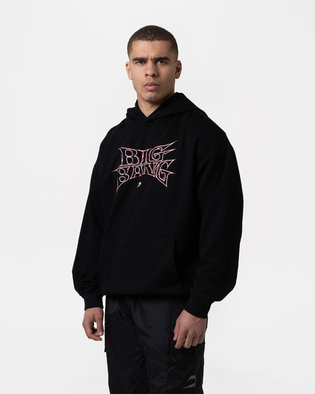 Nakatani x BOXRAW Big Bang Oversized Hoodie - Black