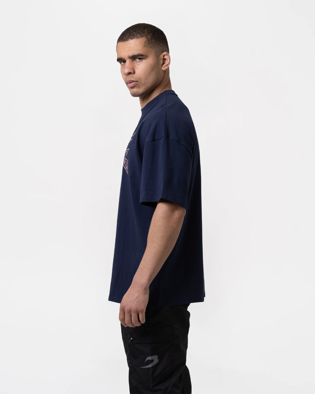 Nakatani x BOXRAW Big Bang Oversized T-Shirt - Navy
