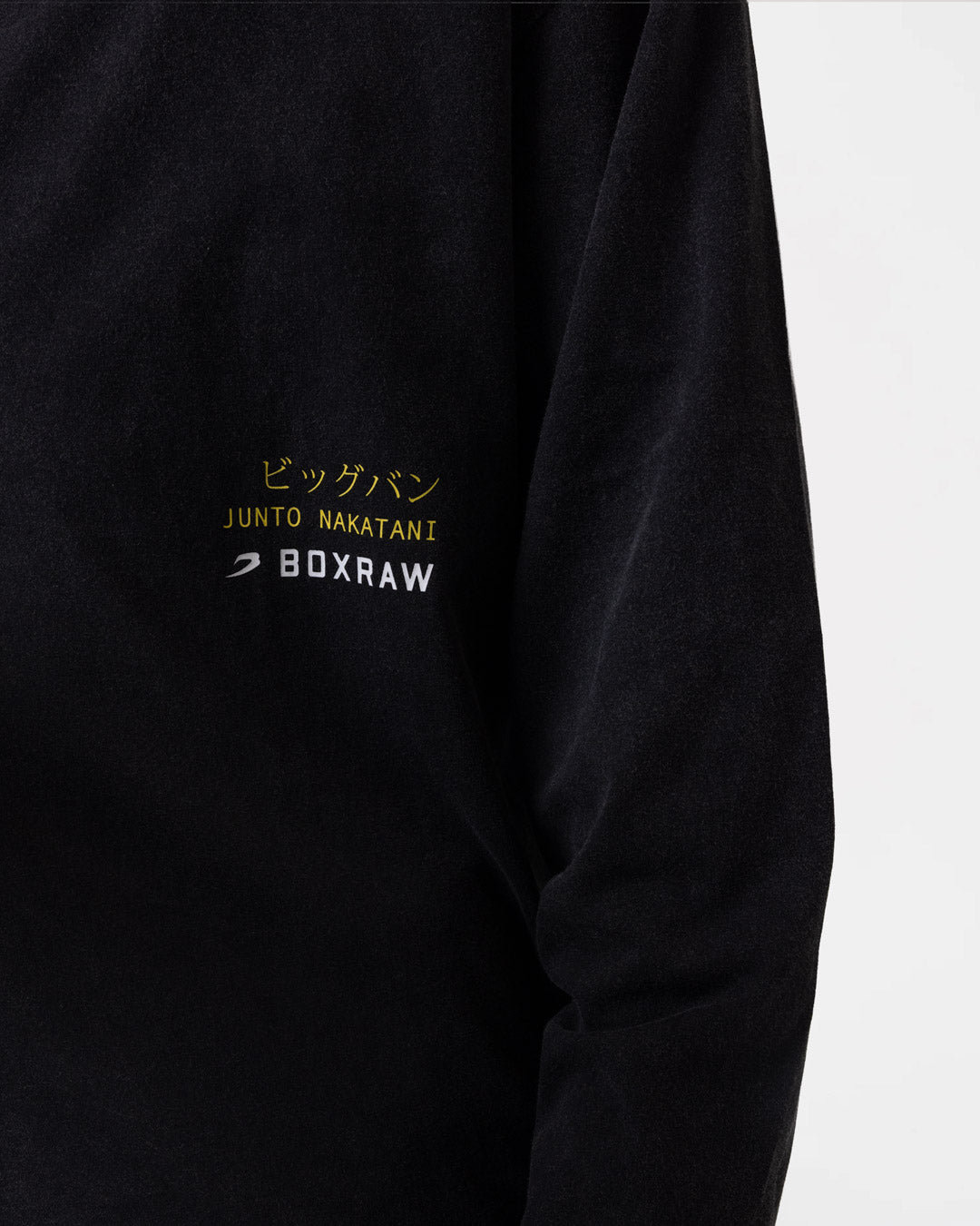 Nakatani x Sparring Club Long Sleeve T-Shirt - Washed Black