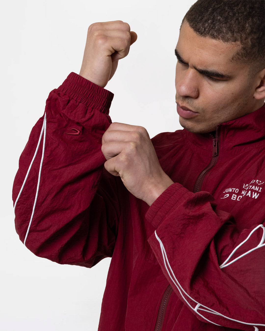 Nakatani x BOXRAW Track Jacket - Red
