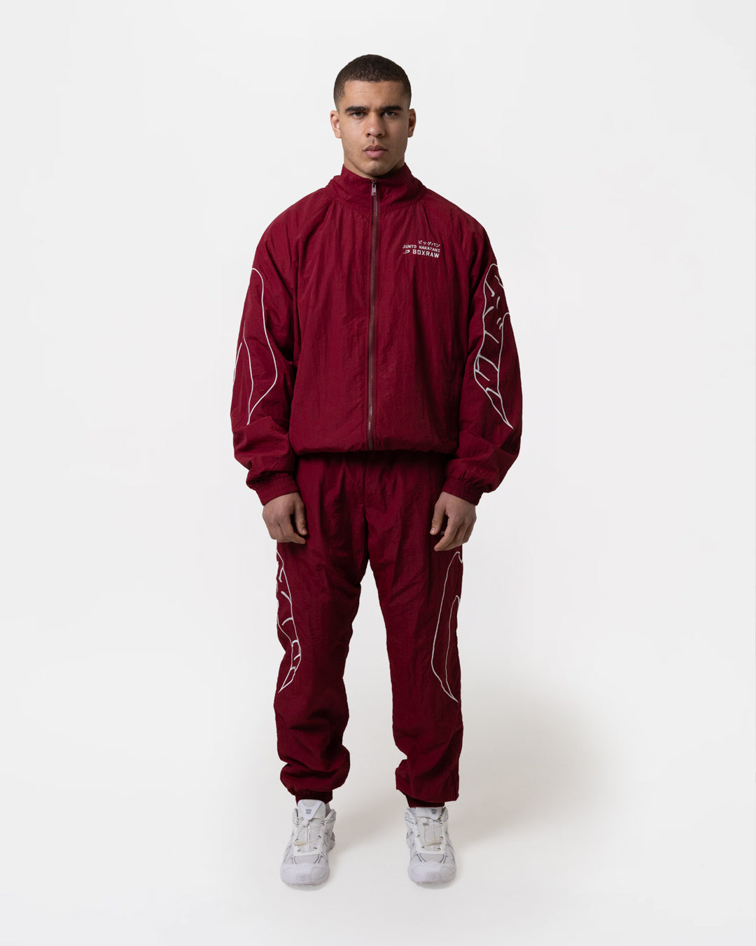 Nakatani x BOXRAW Track Jacket - Red
