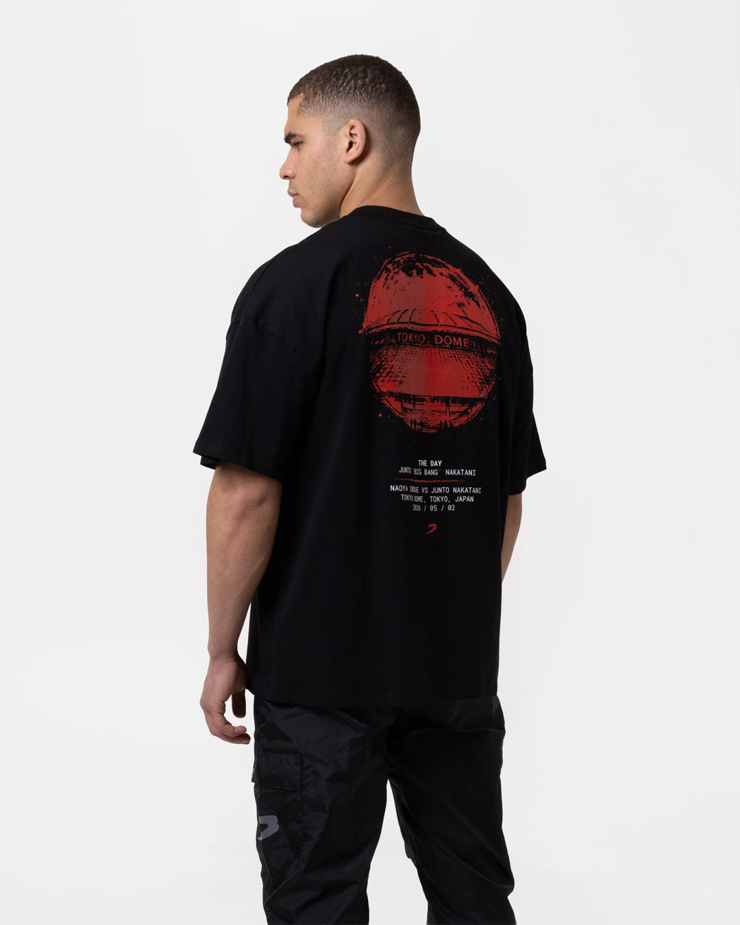 LTD. Edition Nakatani 'The Day' Fight Oversized T-Shirt - Black