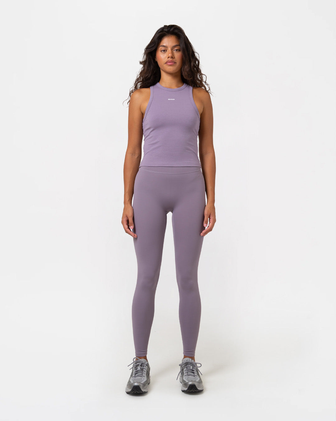 Annie Racer Tank - Lavender