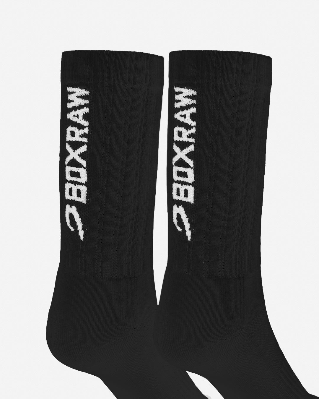 Lineal Crew Socks (3 Pairs) - Black
