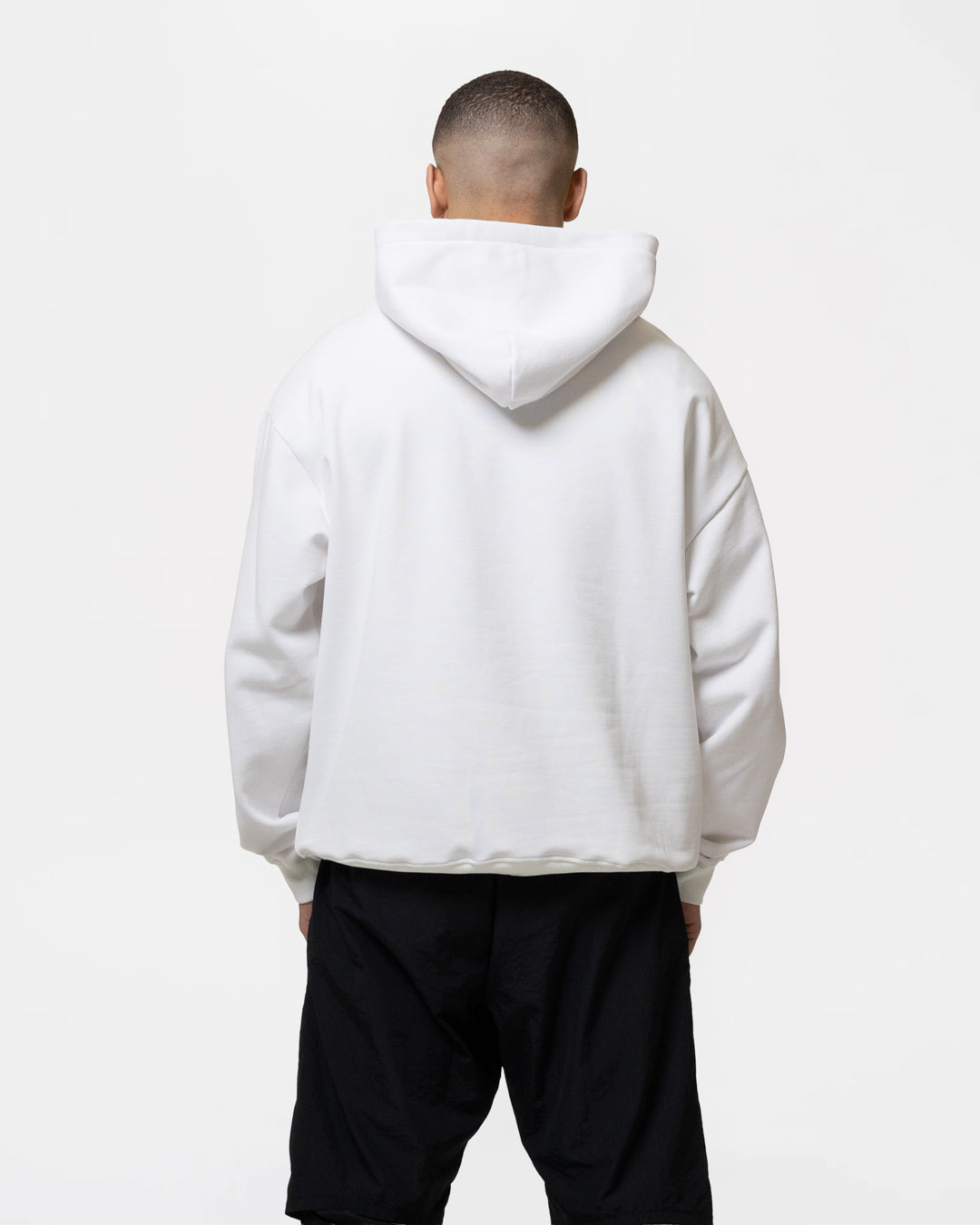 Bivol x BOXRAW Pendulum Oversized Hoodie - White