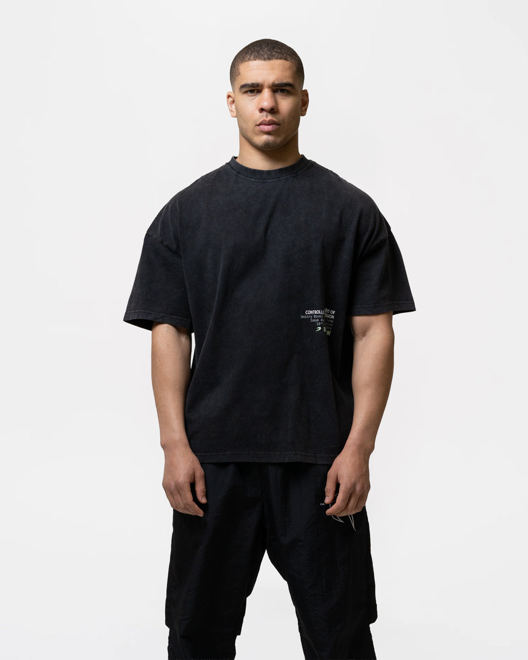 Bivol x Sparring Club Oversized T-Shirt - Washed Black