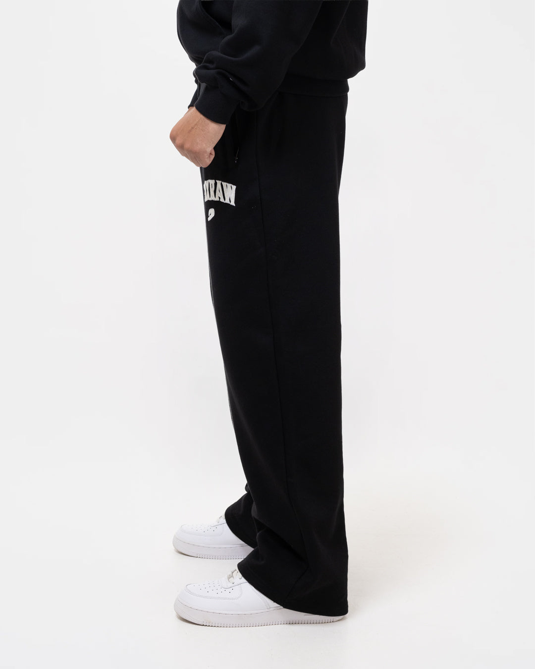 East Street Straight Leg Bottoms - Black