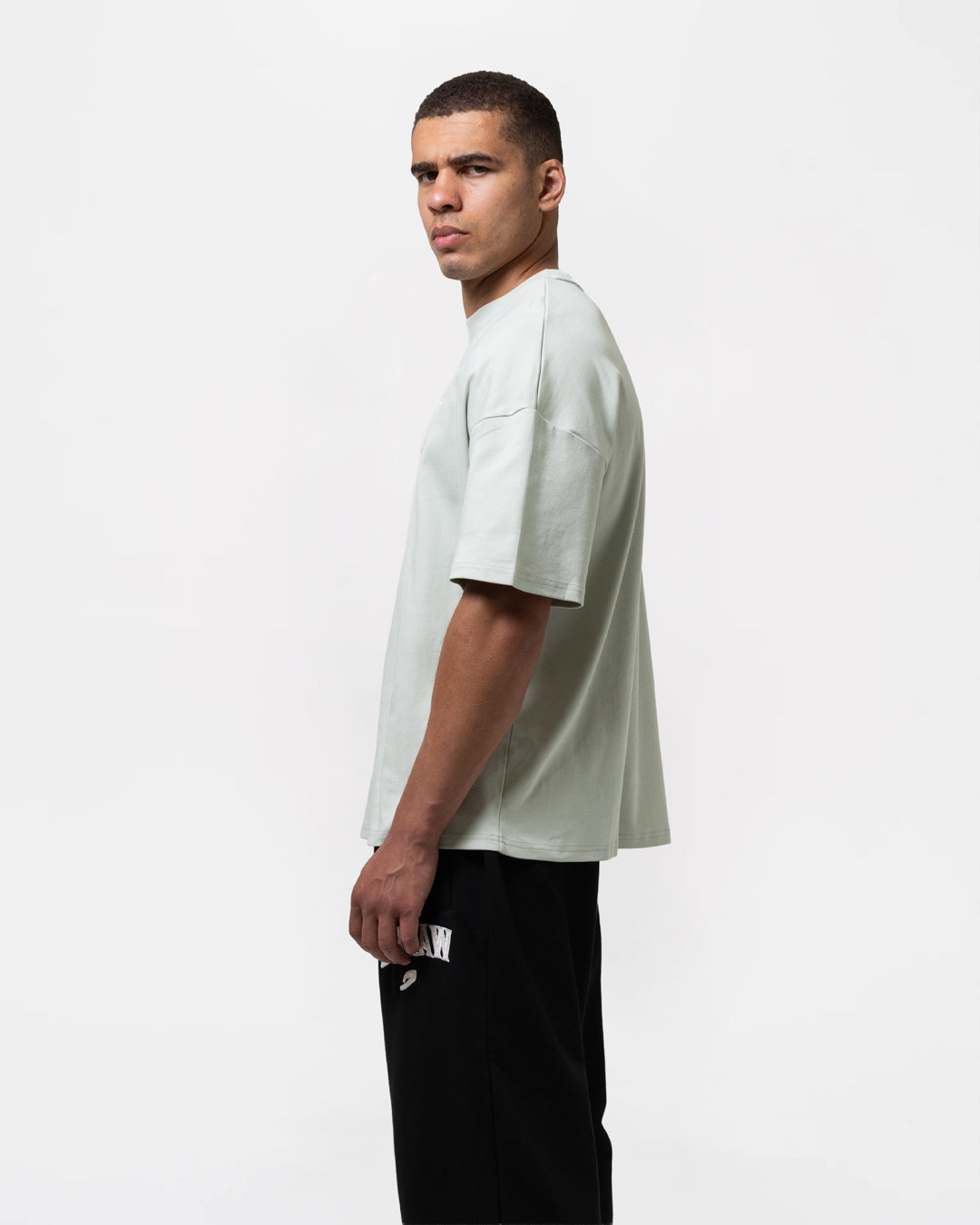 East Street Oversized T-Shirt - Sage
