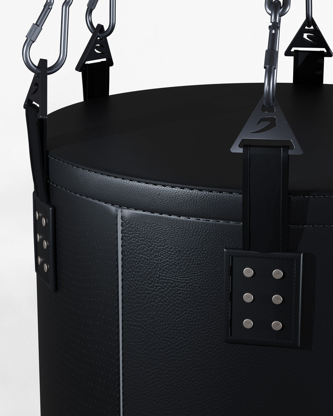 BOXRAW 3.7ft Fat Man Bag - Black/350lb