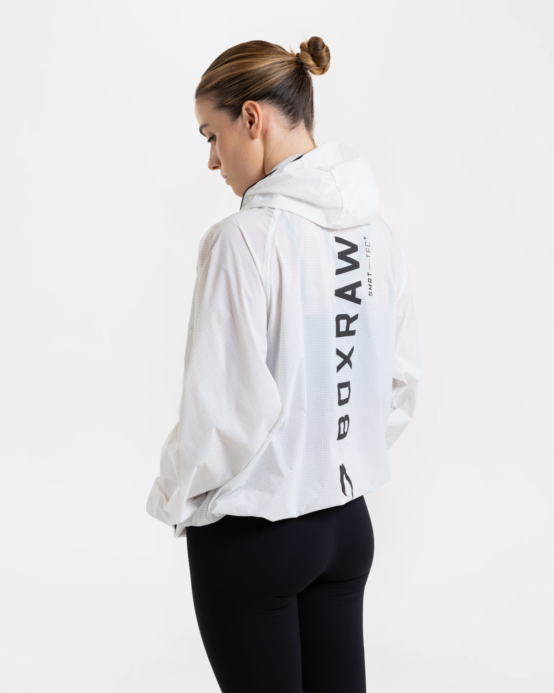 Genaro Zip Up Windbreaker - White