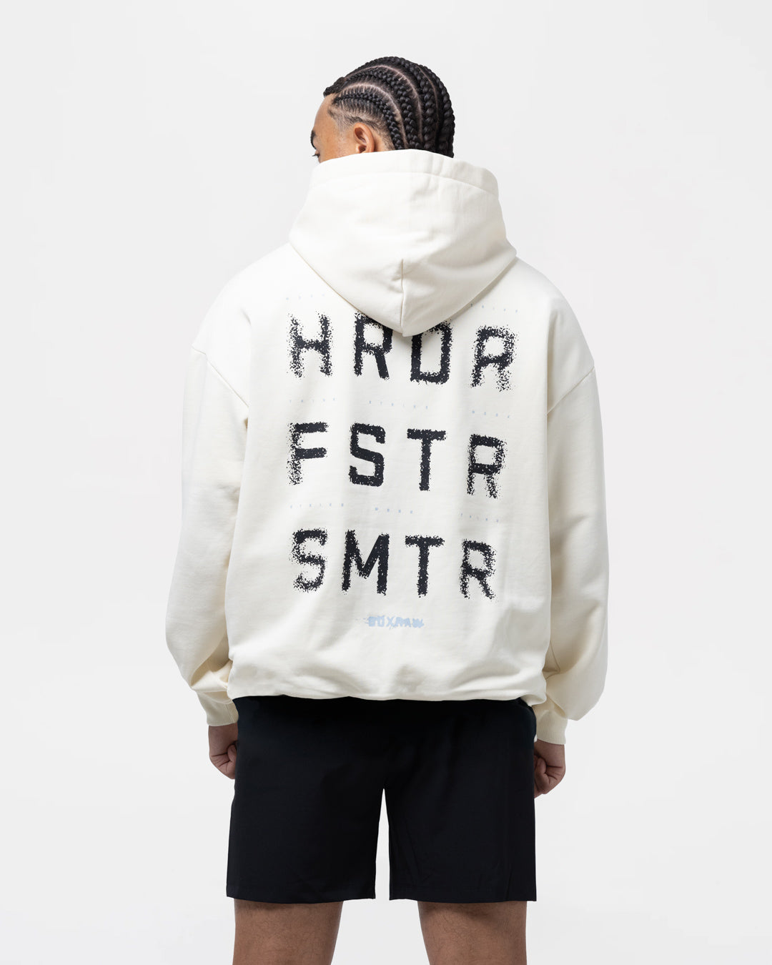 HRDR FSTR SMTR Oversized Hoodie - Ivory