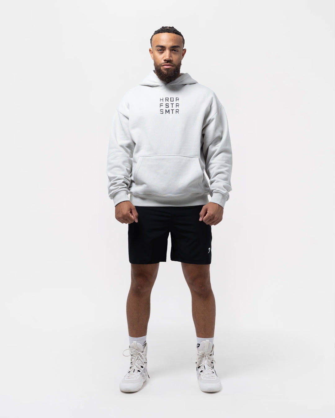 HRDR FSTR SMTR Oversized Hoodie - Slate