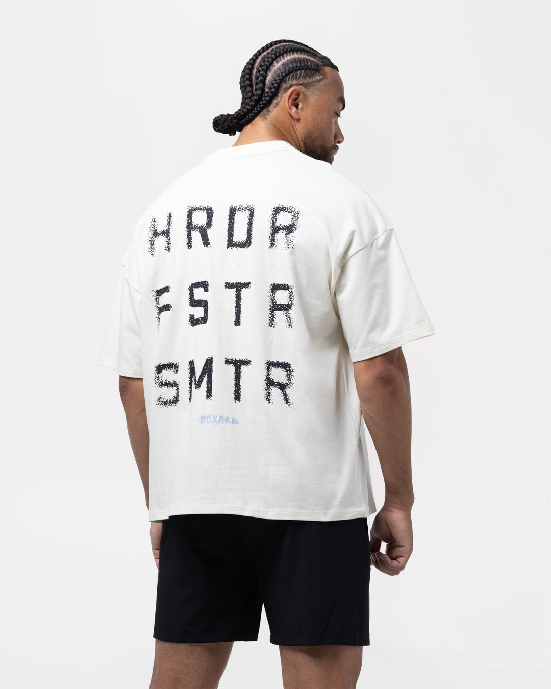 HRDR FSTR SMTR Oversized T-Shirt - Ivory