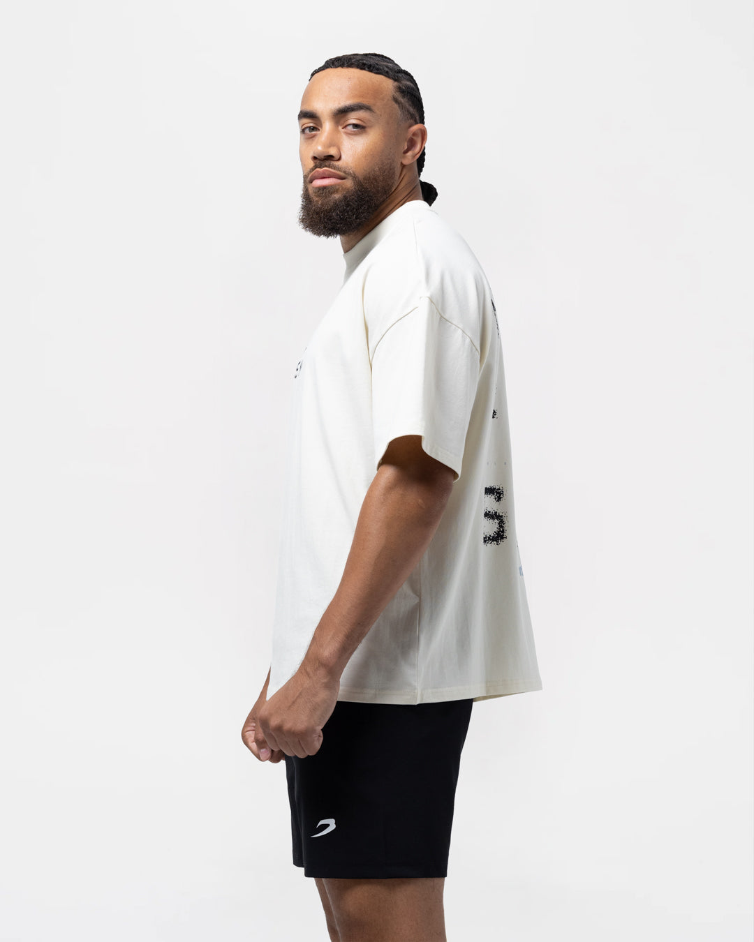 HRDR FSTR SMTR Oversized T-Shirt - Ivory
