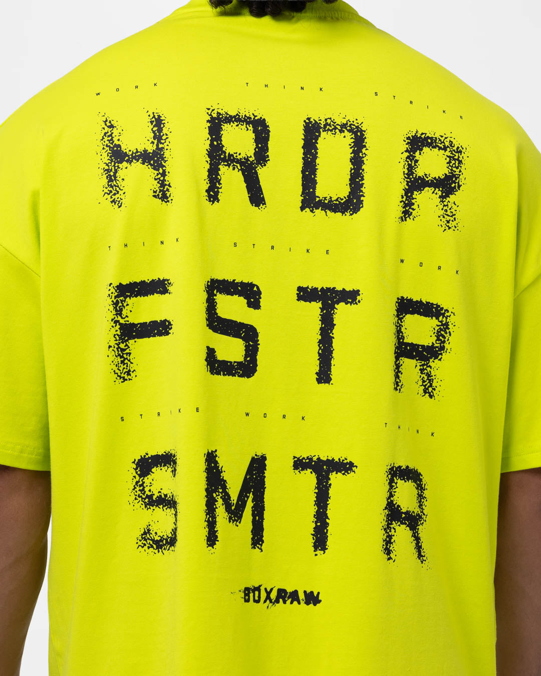 HRDR FSTR SMTR Oversized T-Shirt - Lime