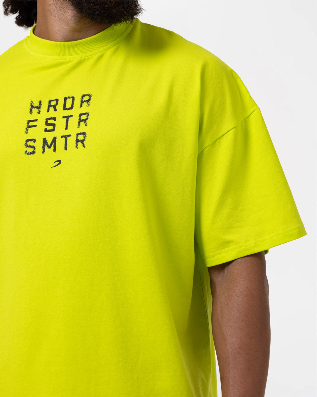 HRDR FSTR SMTR Oversized T-Shirt - Lime