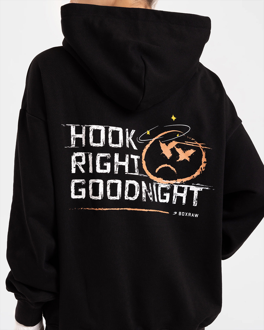 Hook Right Goodnight Oversized Hoodie - Black
