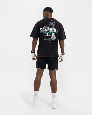 Haney x Sparring Club Oversized T-Shirt (Ltd. Edition) - Washed Black