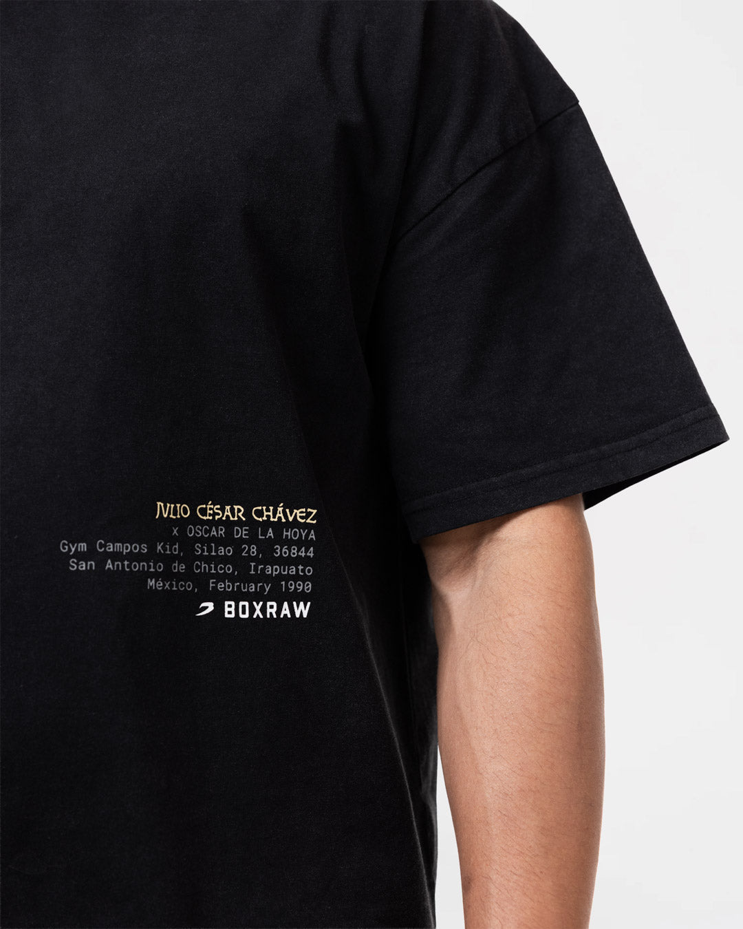 Chávez x Sparring Club Oversized T-Shirt - Washed Black