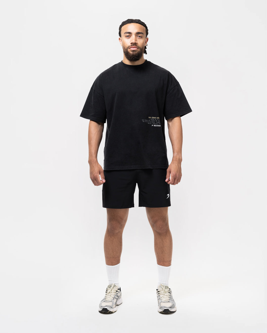 Chávez x Sparring Club Oversized T-Shirt - Washed Black