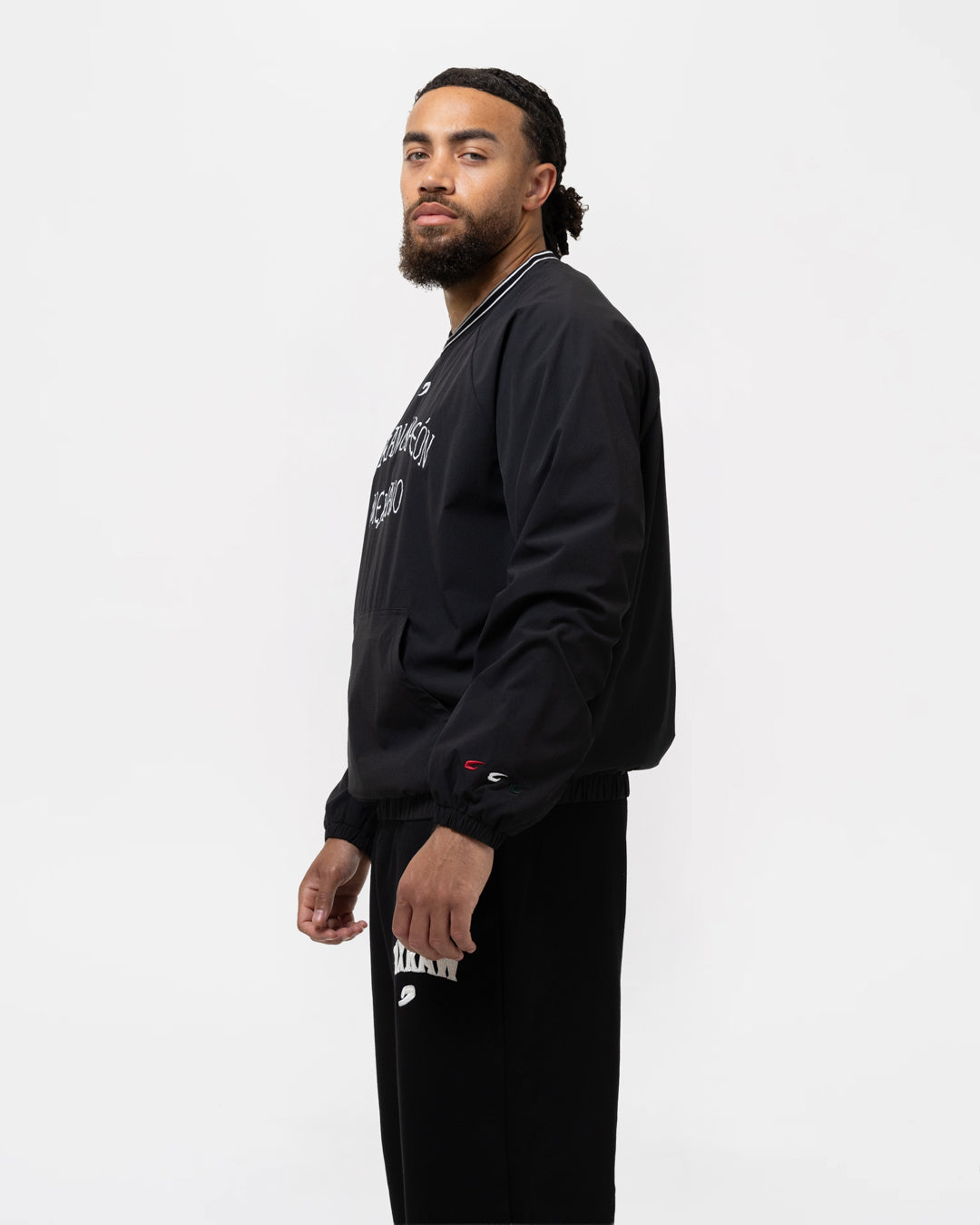 Chávez x BOXRAW Shell Sweatshirt - Black