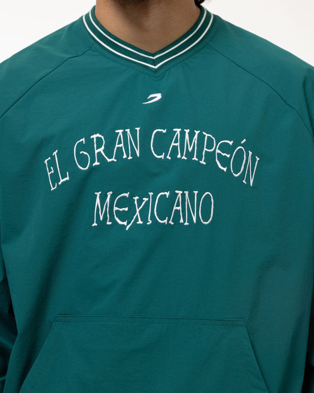 Chávez x BOXRAW Shell Sweatshirt - Green