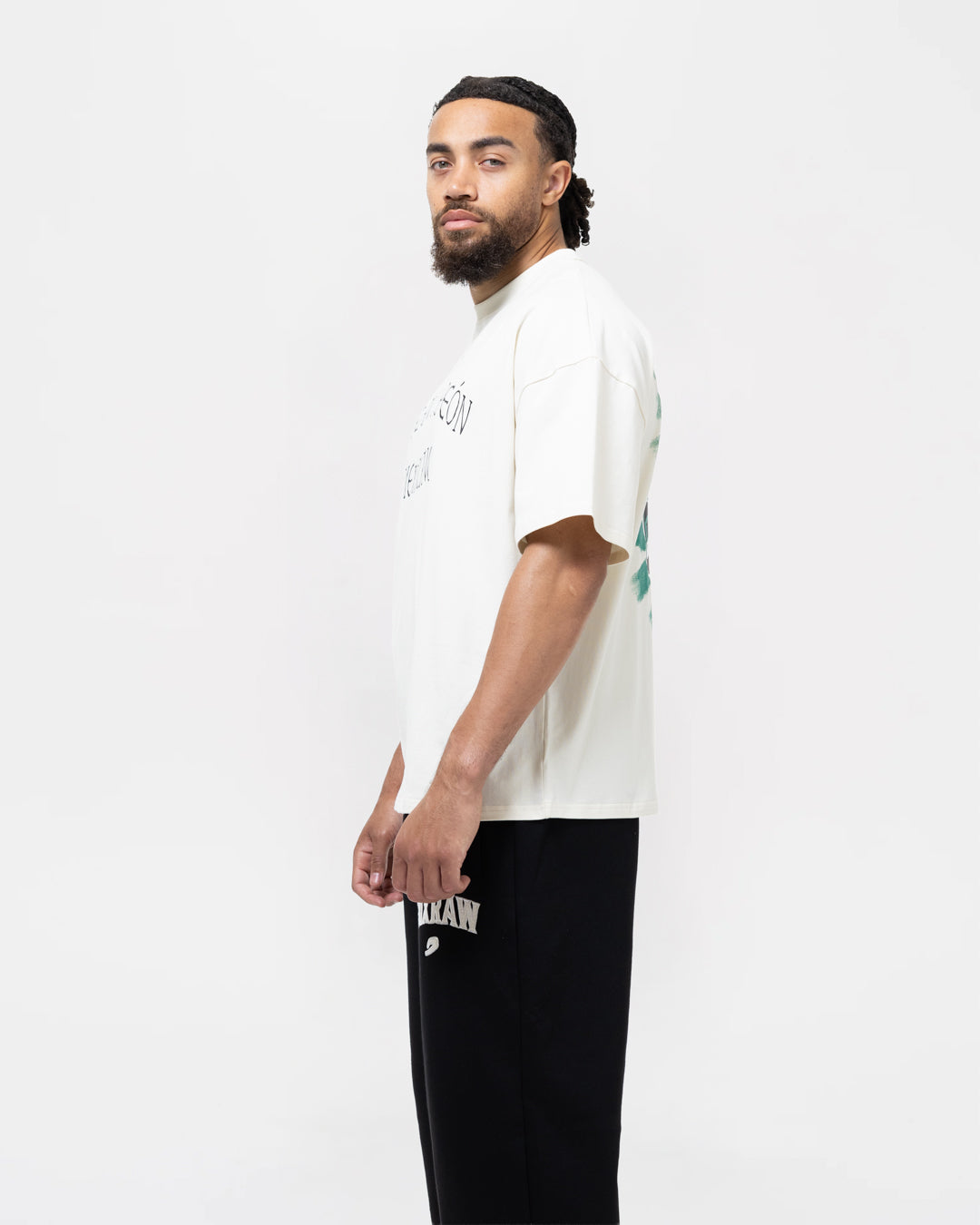 Chávez x BOXRAW Oversized T-Shirt - Beige