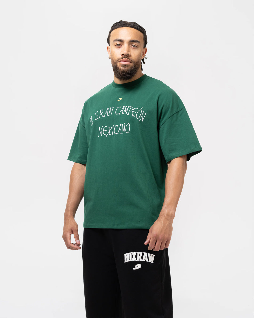 Chávez x BOXRAW Oversized T-Shirt - Green