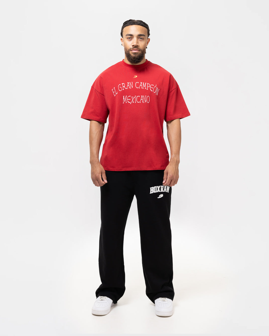 Chávez x BOXRAW Oversized T-Shirt - Red