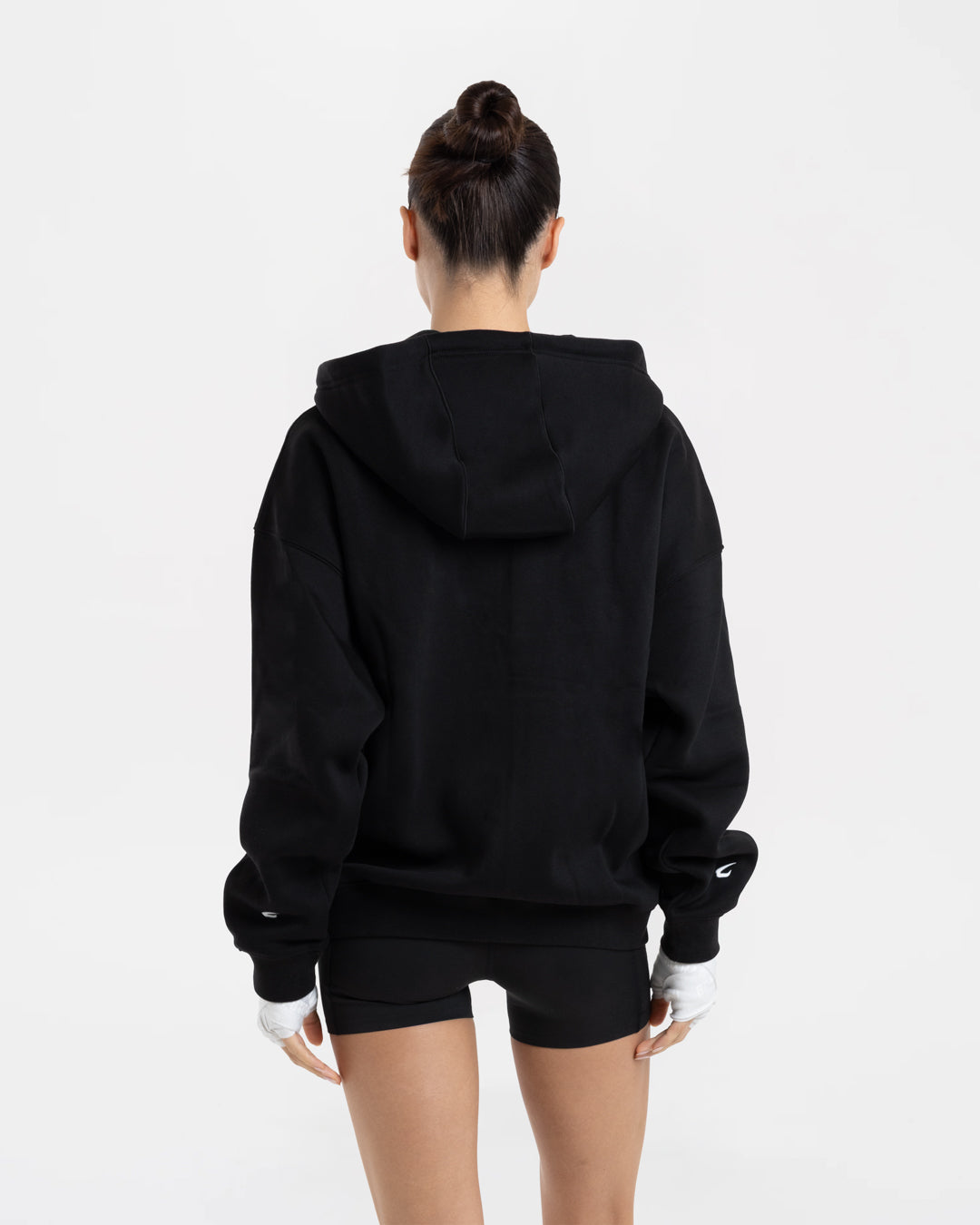 Johnson Zip Up Hoodie - Black